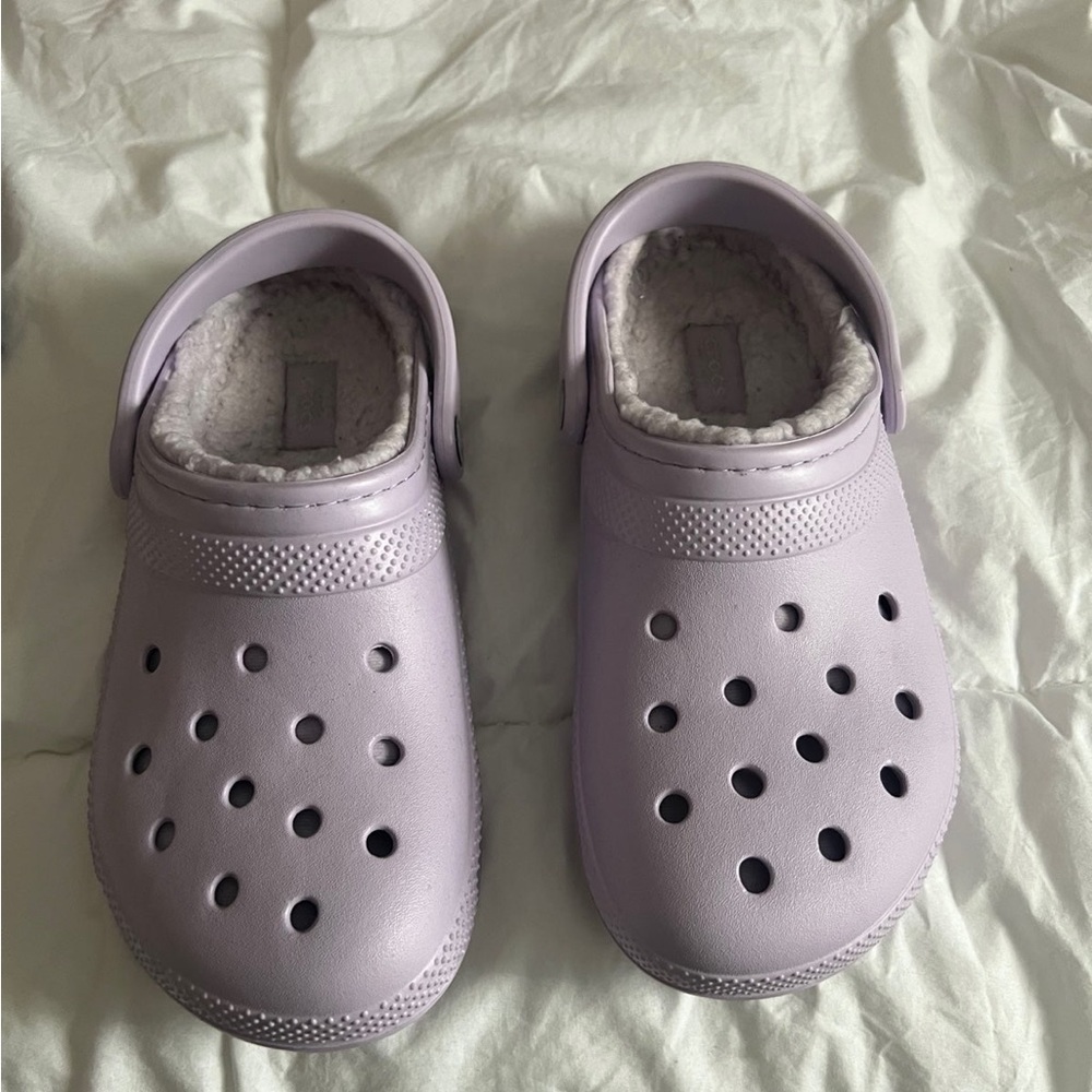 Fuzzy crocs